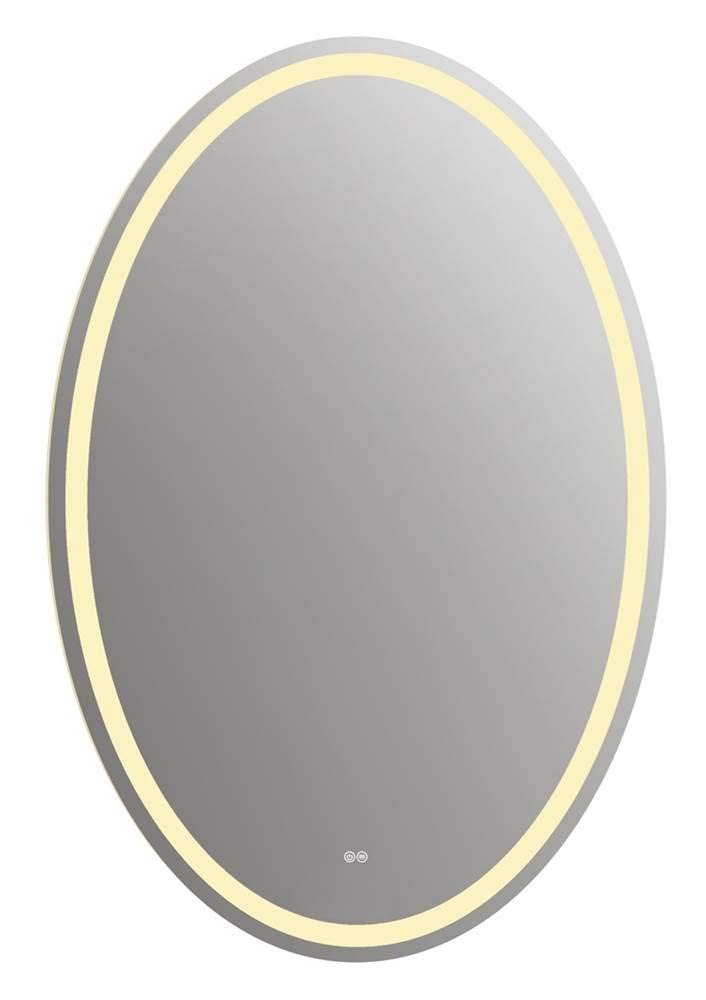 Chloe Lighting SPECULO Backlit LED Mirror 24 Inch Wide - 4000K Warm White Vanity Mirror with Dimmable Lights for Makeup, Shaving & Bathroom Decor