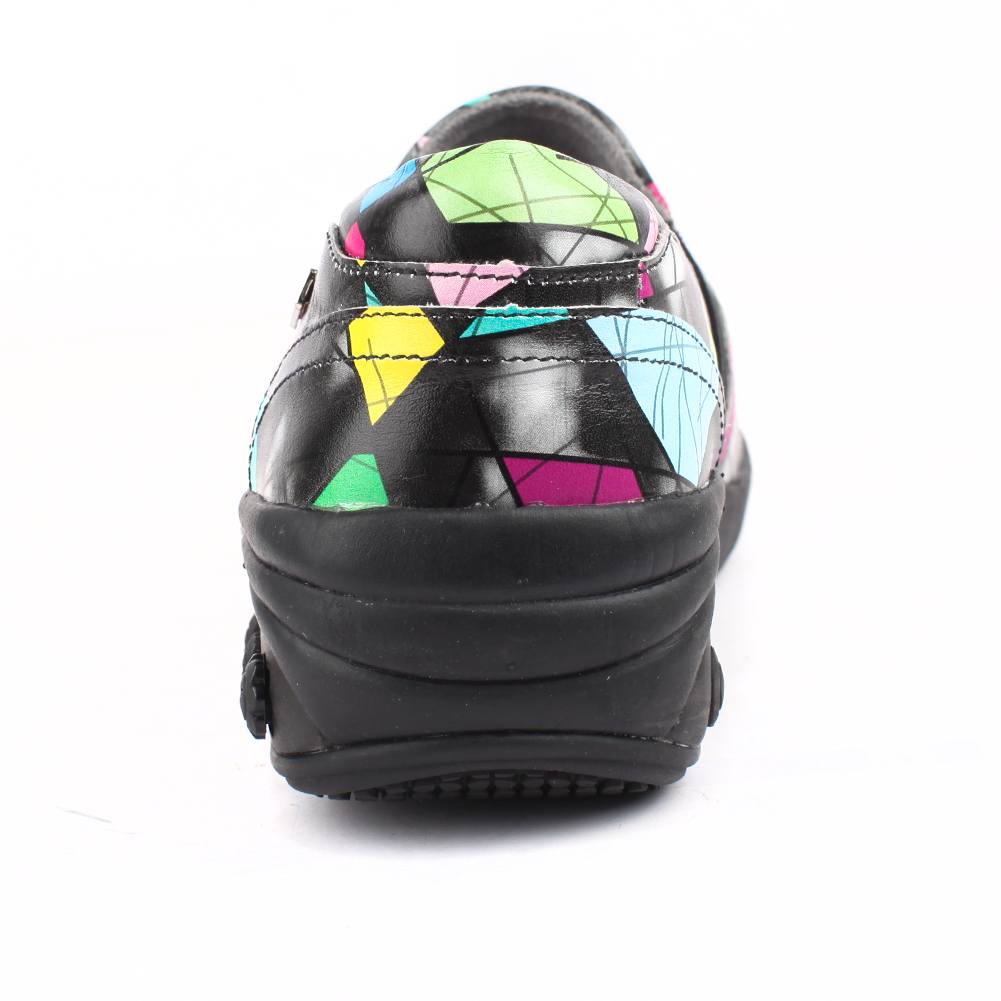 Annie Women's Slip-Resistant Leather Slip-On Loafers - Comfortable Work Shoes for Nurses, Waitresses & Healthcare Professionals