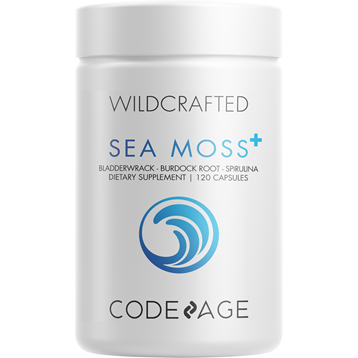 Organic Wildcrafted Sea Moss Capsules 120 Count - Premium Irish Sea Moss Supplement for Immune Support, Digestion & Skin Health - Vegan, Non-GMO, Gluten-Free - Perfect for Daily Wellness & Detox