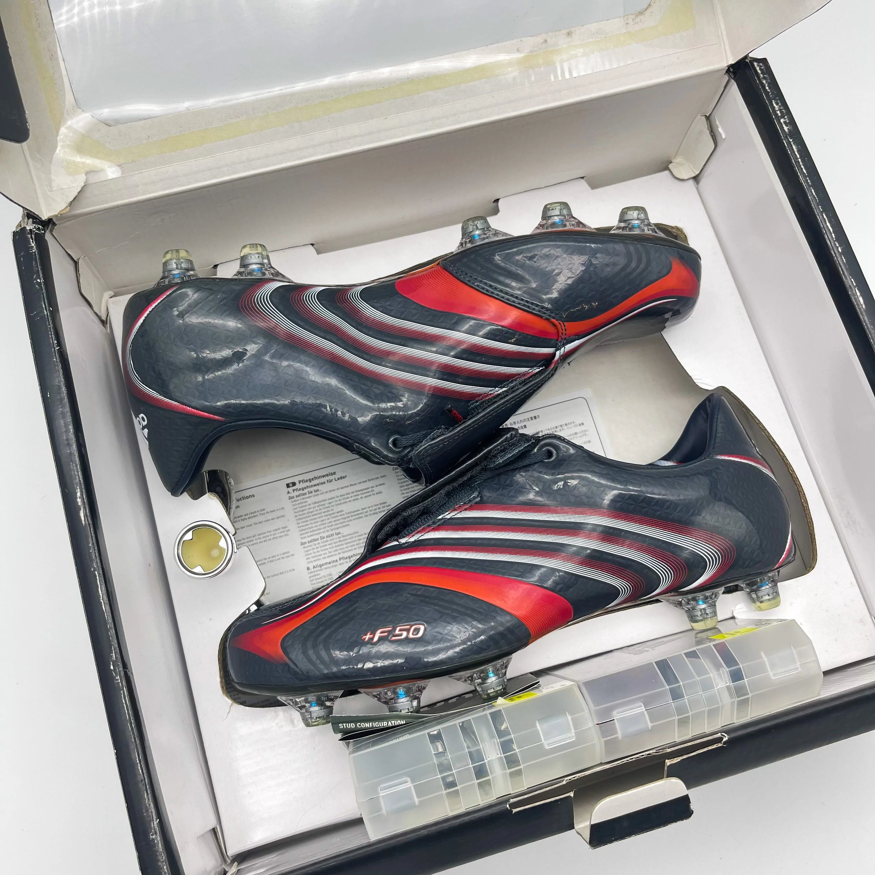 Adidas F50.6 Tunit 2005 Soccer Cleats - Lightweight Football Shoes for Men with Enhanced Traction - Perfect for Turf, Grass & Indoor Matches