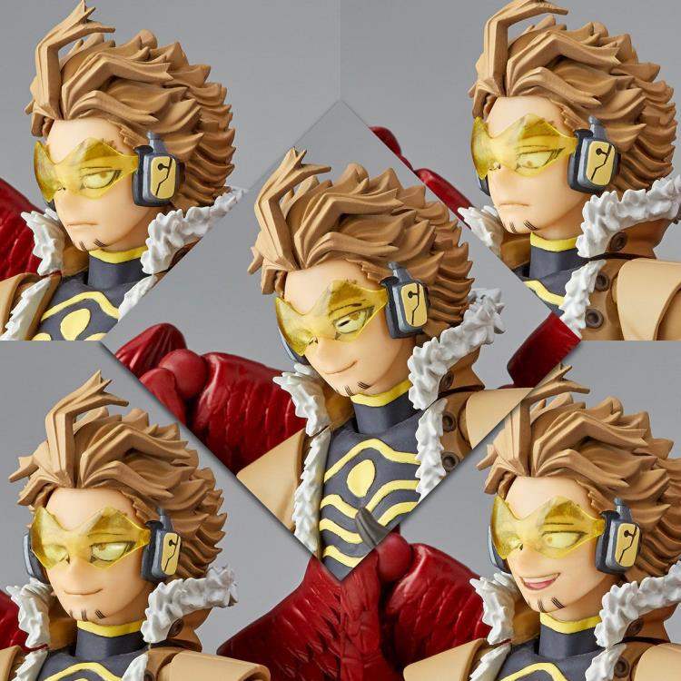 Amazing Yamaguchi Revoltech Hawks Action Figure - My Hero Academia Collectible for Anime Fans | Perfect for Display, Cosplay, and Gift Giving