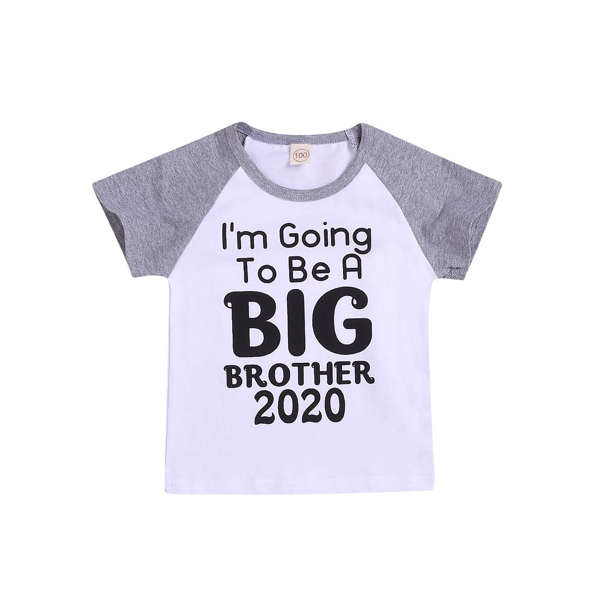 Big Brother Big Sister Toddler T-Shirt - Cute Baby Boy Girl Summer Top - Perfect for Sibling Matching Outfits & Family Photos