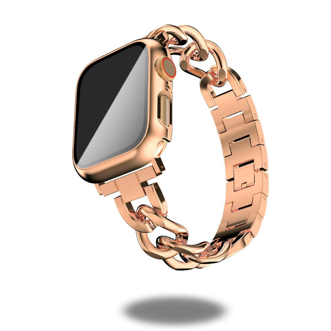 Luxury Cuban Link Bracelet for Men & Women - 14K Gold Plated Stainless Steel Chain Bracelet with Gift Box - Perfect for Gifts, Parties, and Everyday Wear