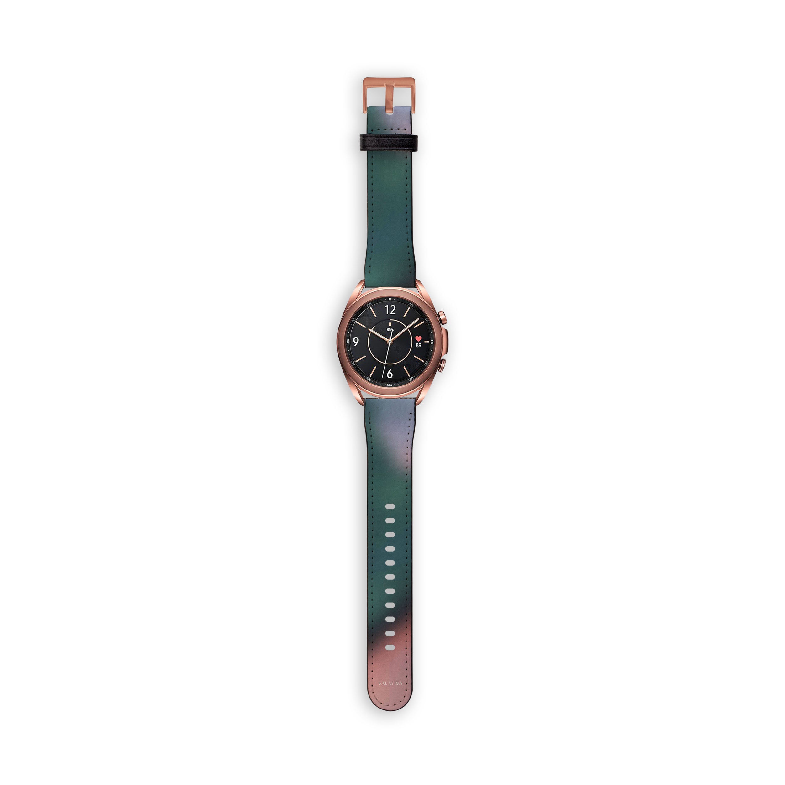 Premium Soft Silicone Galaxy Watch Band - Comfortable & Durable Replacement Strap for Samsung Galaxy Watch - Perfect for Workouts, Running & Everyday Wear