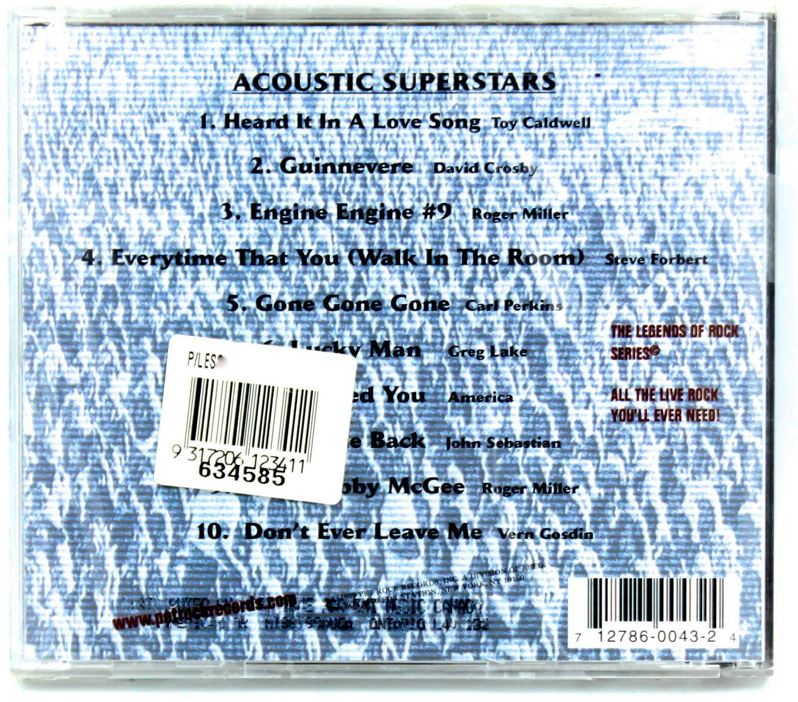 Legends of Rock: Acoustic Superstars - Best Rock Music Collection for Guitar Lovers & Coffee Shop Ambience