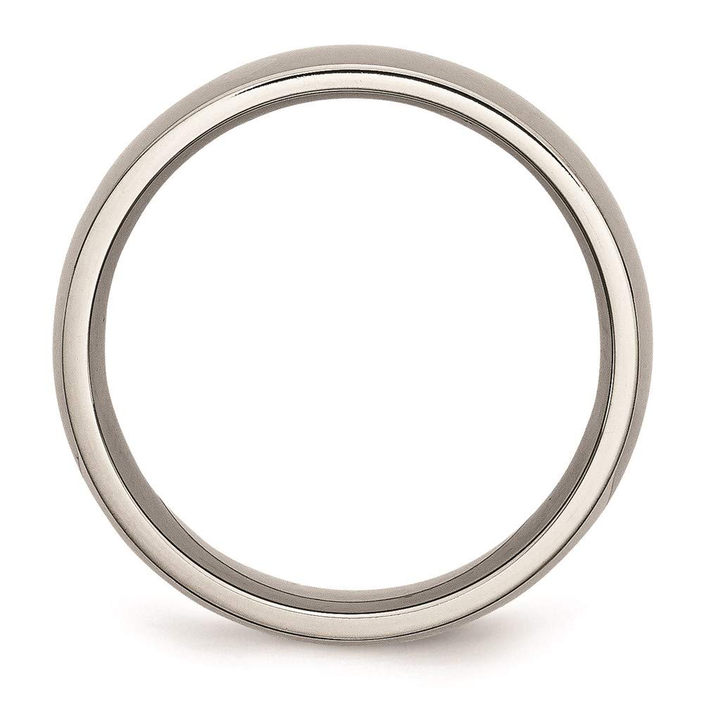 8mm Titanium Wedding Band Ring for Women - Elegant Bridal Engagement Ring, Durable & Hypoallergenic Fine Jewelry Gift for Her - Perfect for Proposals, Anniversaries & Special Occasions