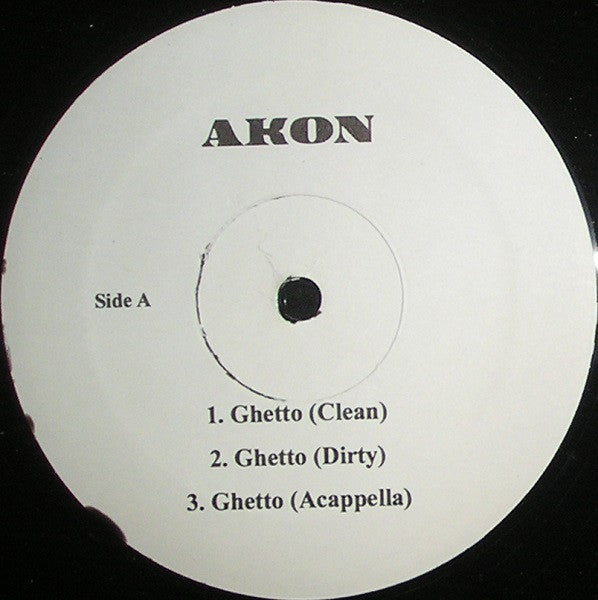 Akon Ghetto Unofficial CD 12