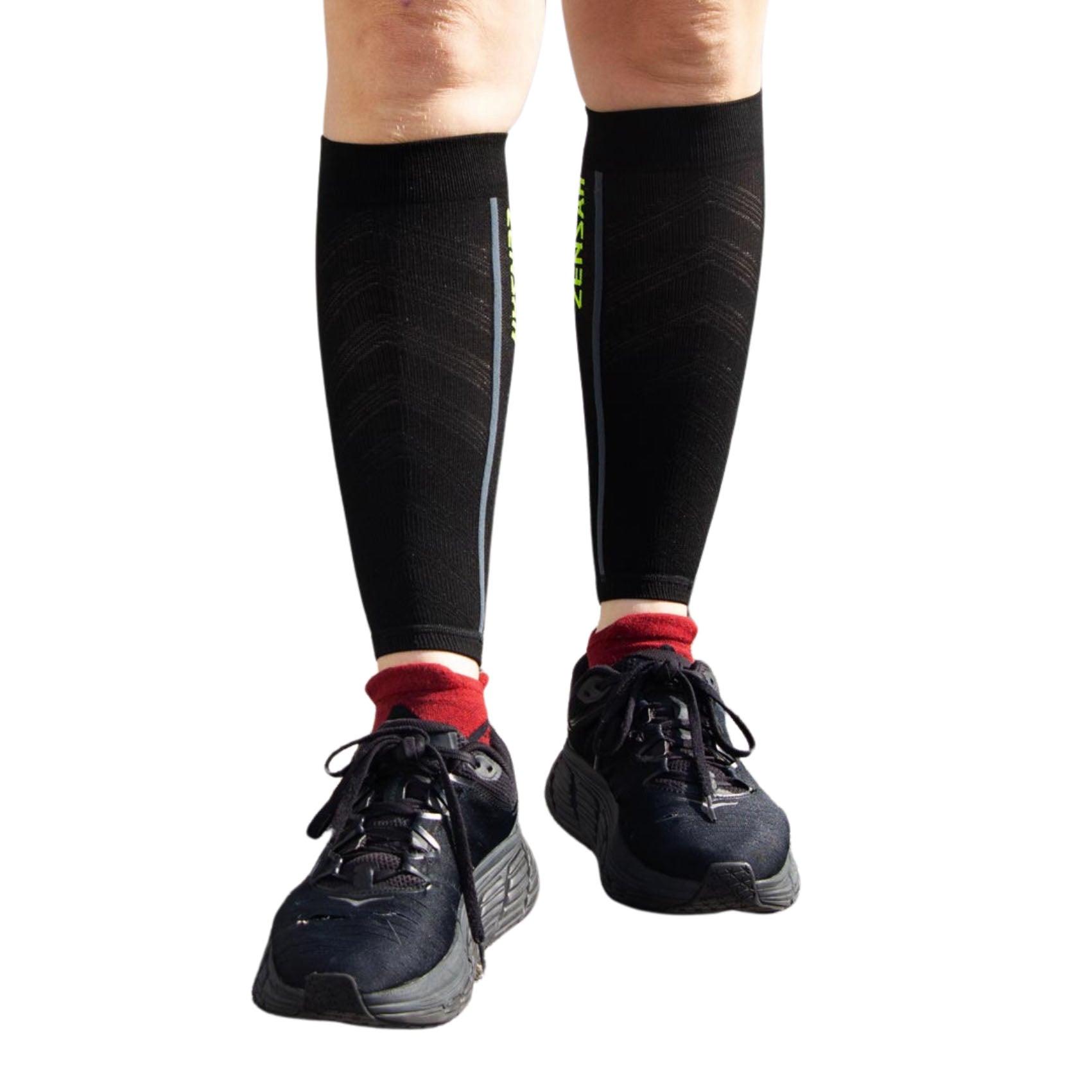 Zensah Featherweight Compression Leg Sleeves for Men & Women - Lightweight Support for Running, Cycling & Recovery - Improve Performance & Reduce Muscle Fatigue