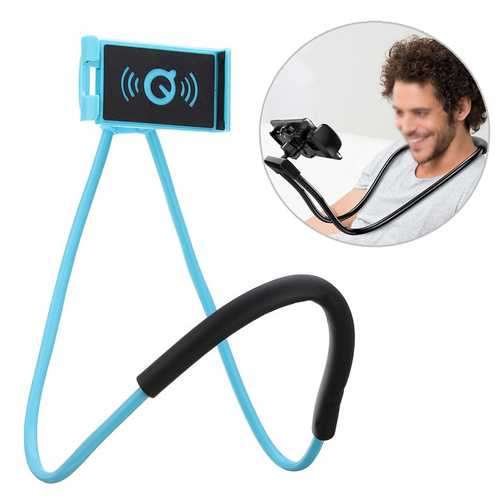 Flexible Phone Stand Holder for iPhone X/8, Samsung S8, Xiaomi 6/5 - Adjustable Lazy Neck Bracket for Hands-Free Viewing | Perfect for Bed, Sofa & Travel
