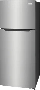Frigidaire FFHT1822UV 17.6 Cu. Ft. Top Freezer Refrigerator - Energy Efficient Stainless Steel Appliance for Kitchen, Home & Office Use