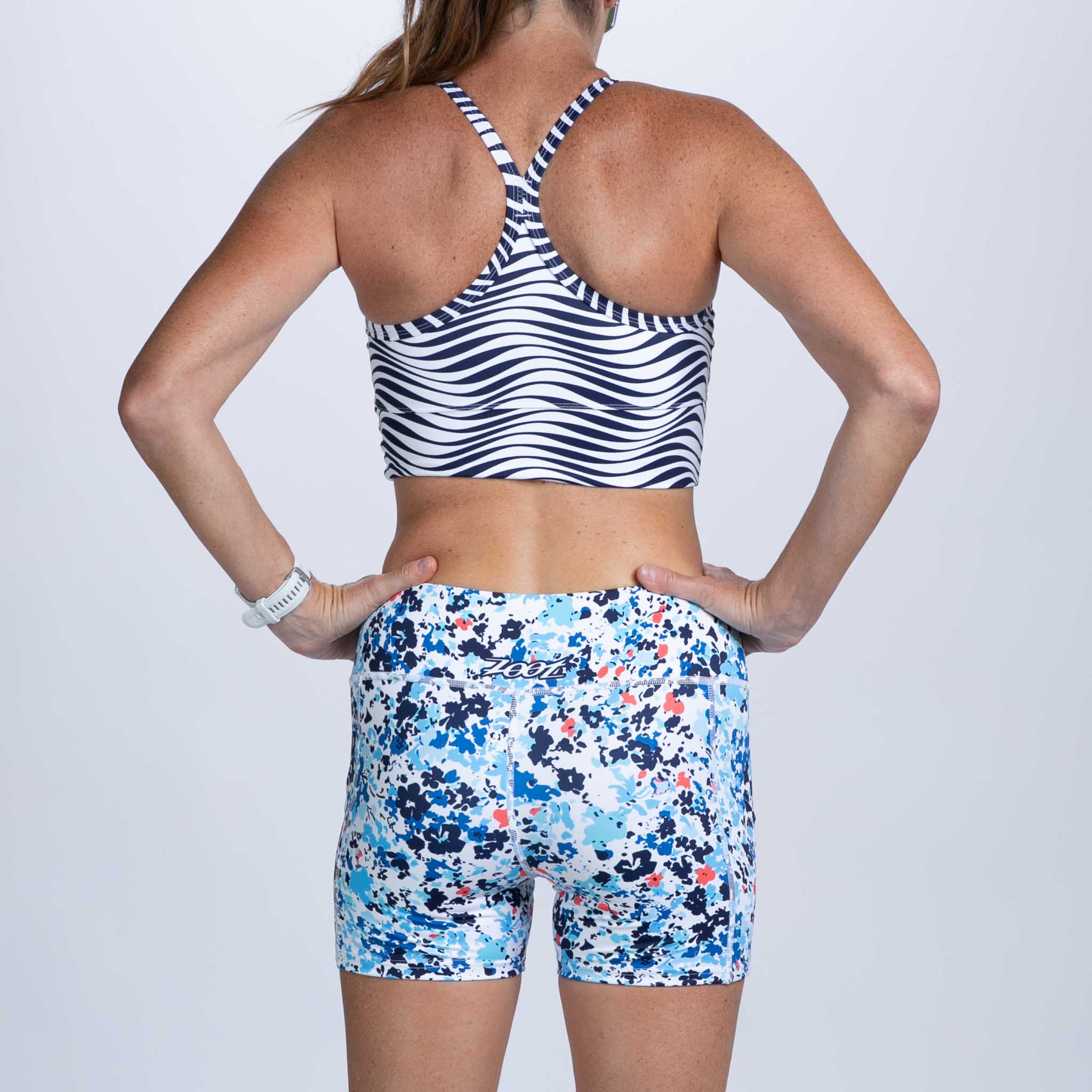 Women's Running Shorts - Ltd Run Pulse Short in Cote d'Azur - Lightweight & Breathable for Workouts, Jogging & Gym - Perfect for Summer Training & Active Lifestyle