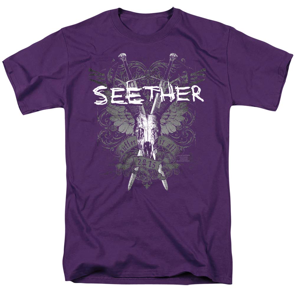 Seether Suffer Band Unisex T-Shirt for Men & Women - Soft Cotton Tee for Concerts, Gifts & Casual Wear