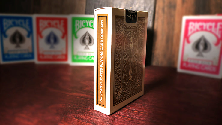 Bicycle® Gold Rider Back Playing Cards - Premium Poker Deck for Magic Tricks, Card Games & Collectibles - Ideal for Poker Nights, Casino Parties & Cardistry Performances