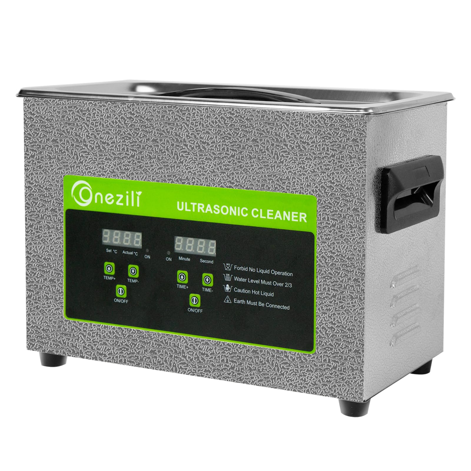 ONEZILI 4.5L Digital Ultrasonic Cleaner with Heater & Timer - Professional Jewelry, Watch, Eyeglass, Carburetor & Small Parts Cleaning Machine - Perfect for Home, Jewelry Stores & Auto Repair Shops