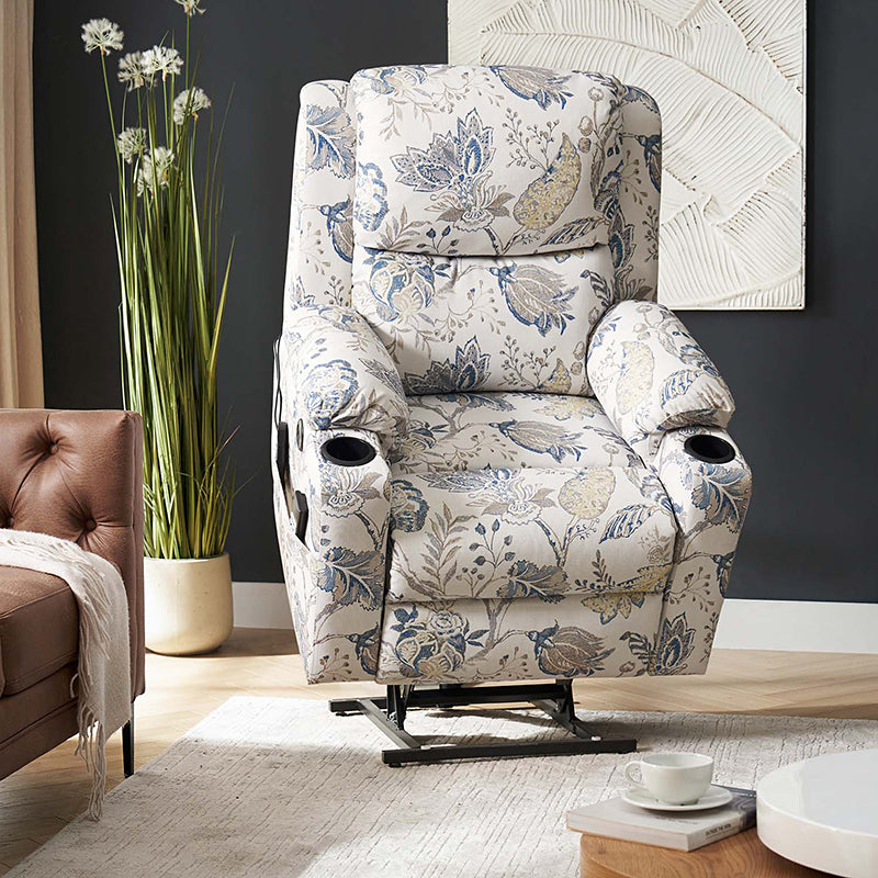Jesper Dual Motor Power Lift Recliner Chair with Massage & Heat Function - Perfect for Elderly, Home Theater, and Living Room Relaxation