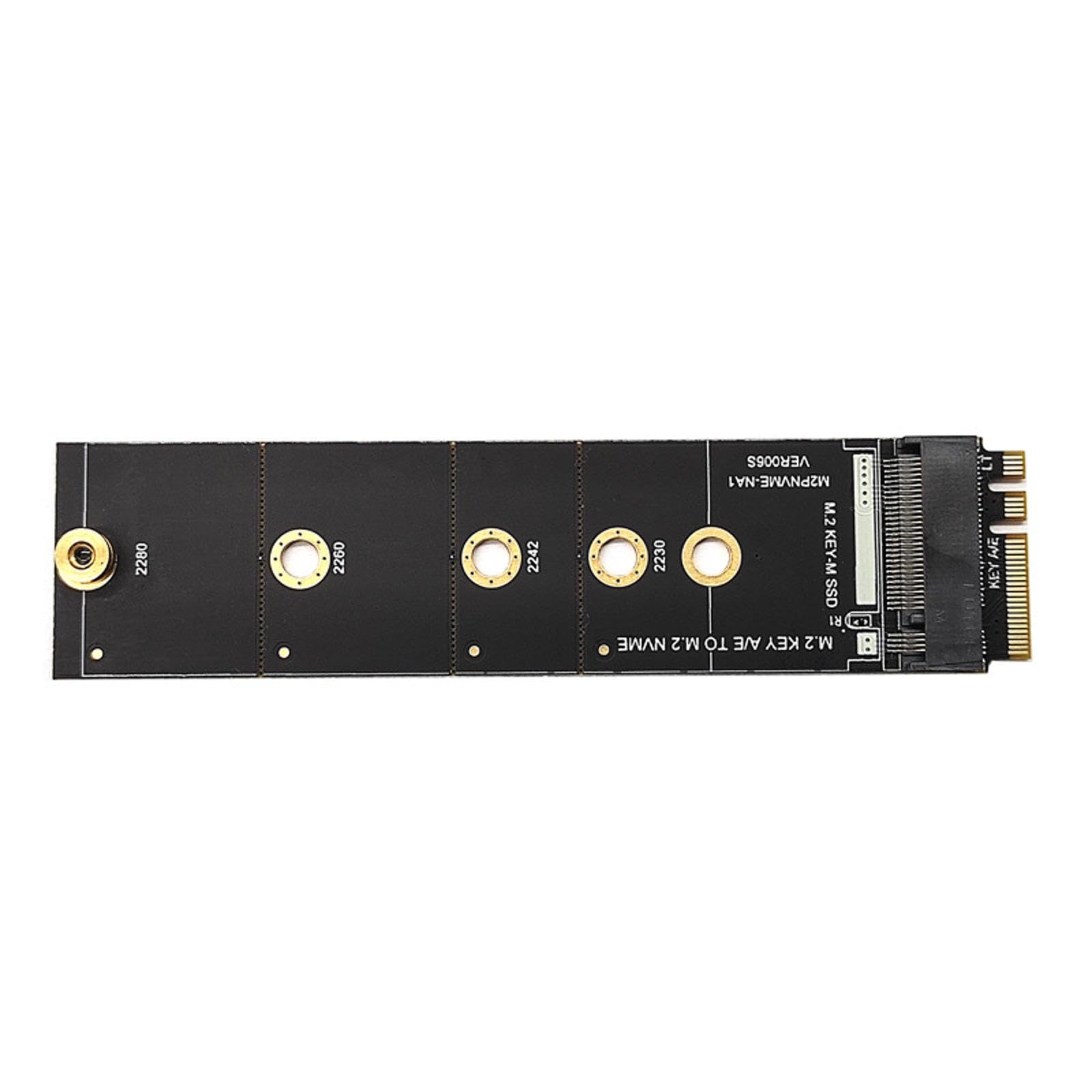 Wireless M.2 A/E Key to M.2 M Key WiFi Bluetooth Adapter - NVMe PCIe SSD Converter for 2280 M.2 Slots - Upgrade Laptop/Desktop Connectivity for Gaming & Streaming