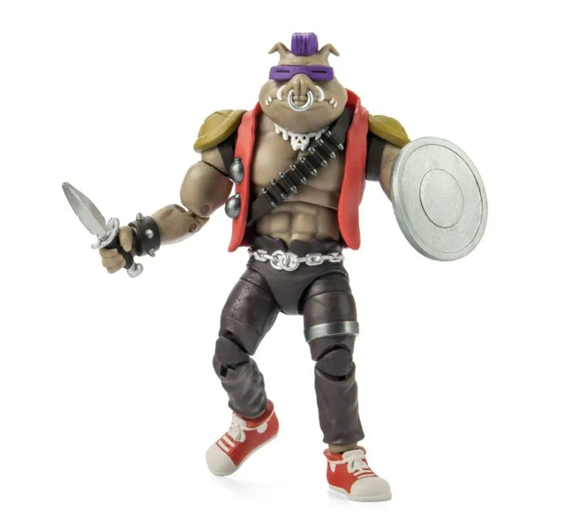 Teenage Mutant Ninja Turtles BST AXN Bebop Action Figure - Collectible Toy for TMNT Fans, Perfect for Display & Play | Kids Gift, Birthday Present, Comic Con Collectors Item
