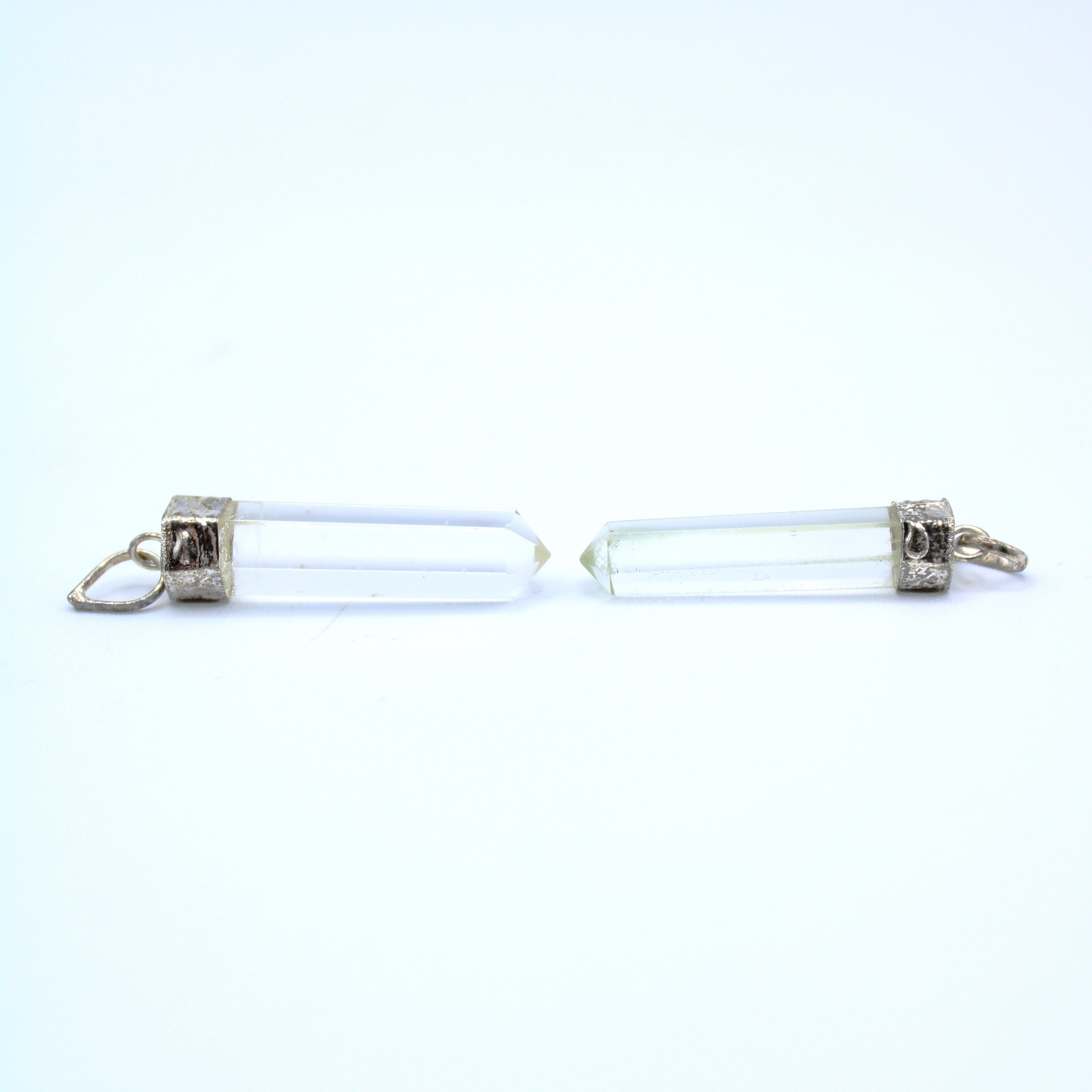Natural Clear Quartz Point Pendant Necklace - Healing Crystal Jewelry for Chakra Balancing & Positive Energy - Perfect for Meditation, Yoga & Spiritual Gifts