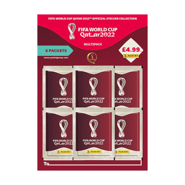 FIFA World Cup 2022 Official Sticker Collection - Multipack with 50+ Player & Team Stickers | Perfect for Soccer Fans, Collectors & Scrapbooking