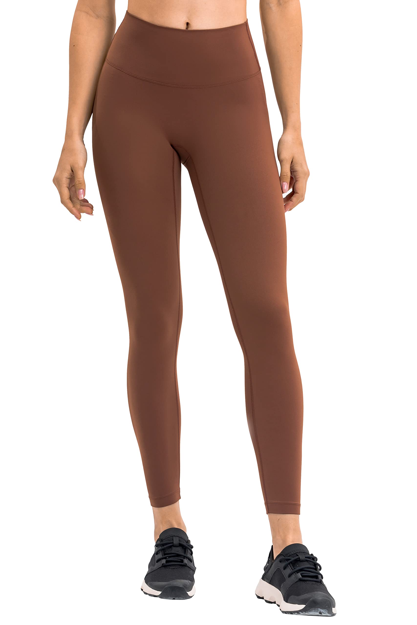 High Waisted Yoga Pants for Women - Seamless Workout Leggings with Tummy Control, Naked Feeling Gym Tight Pants | Perfect for Yoga, Pilates, Running & Lounge Wear