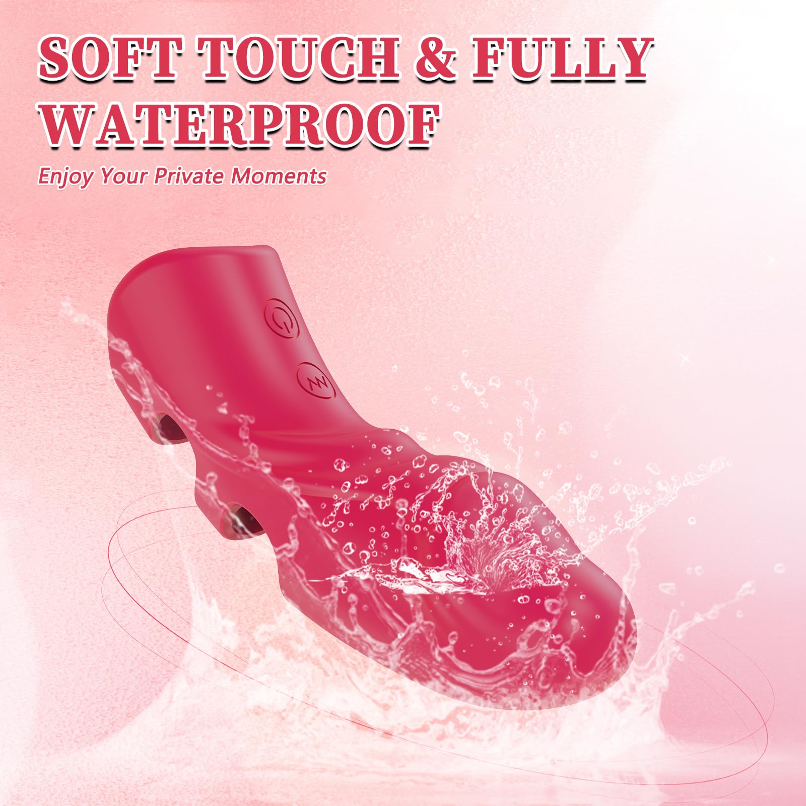 Mini Finger Vibrator for Women - 5-Speed G Spot & Clitoral Stimulator, Quiet Pocket Vibrator - Adult Sex Toy for Solo Play & Couples, Perfect for Travel & Discreet Pleasure