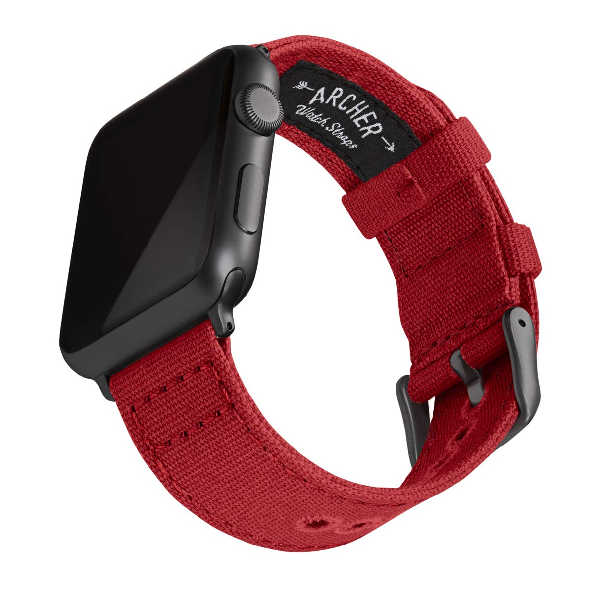 Premium Canvas Watch Bands for Apple Watch - Durable & Comfortable Replacement Straps - Perfect for Workouts, Outdoor Adventures & Everyday Wear
