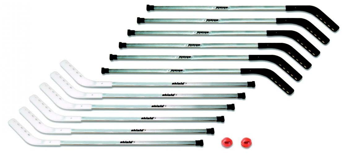 Best Aluminum Outdoor Hockey Set for Middle School - Lightweight & Durable Hockey Sticks & Goals - Perfect for Backyard, Gym Class & Youth Sports Practice