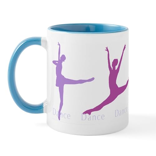 White/Blue Inside - Dance Mug