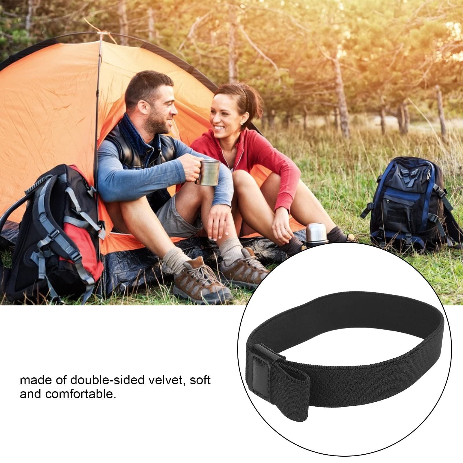 Adjustable Nylon Bento Box Strap - Elastic Lunch Box Holder for Secure Food Transport - Perfect for Outdoor Picnics, Camping & School Lunches