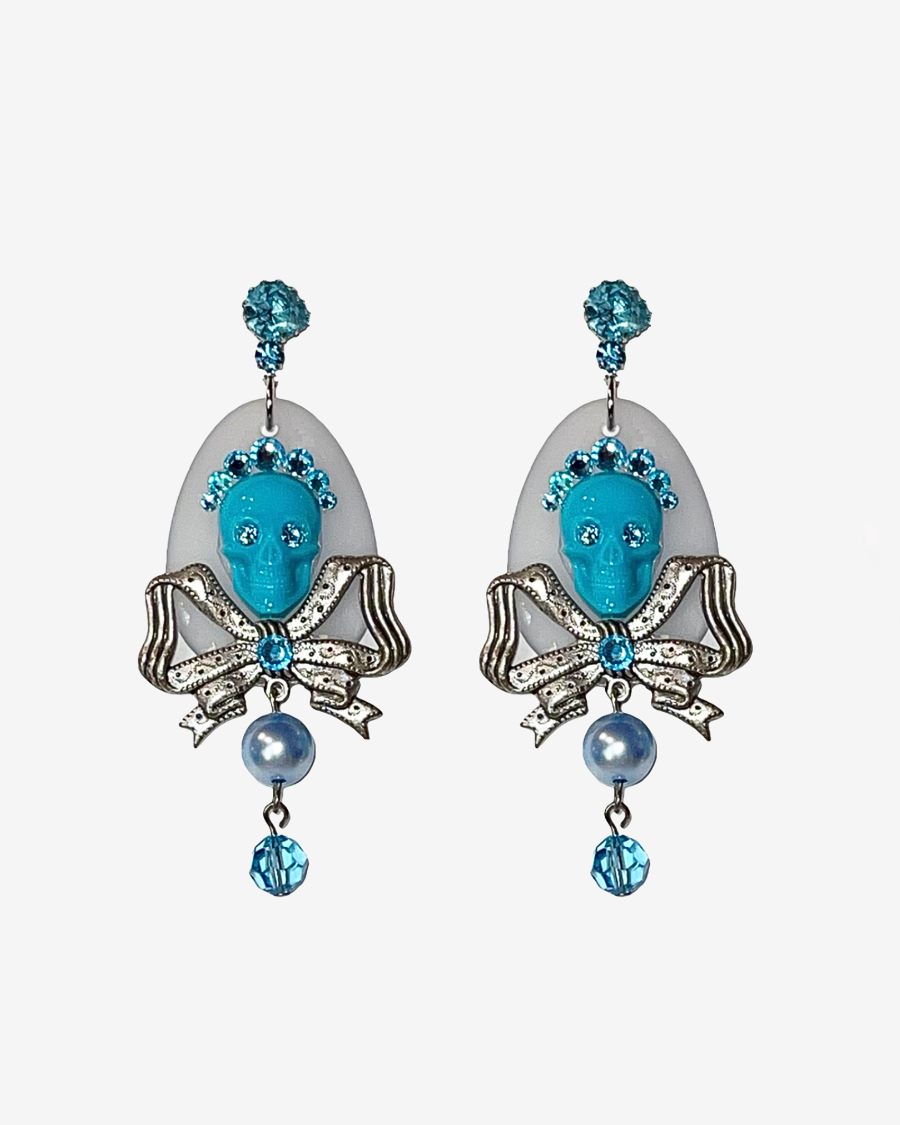 EMPRESS EARRINGS - Elegant Dangle Earrings for Women, Sterling Silver Jewelry Gift for Her | Perfect for Weddings, Parties & Special Occasions
