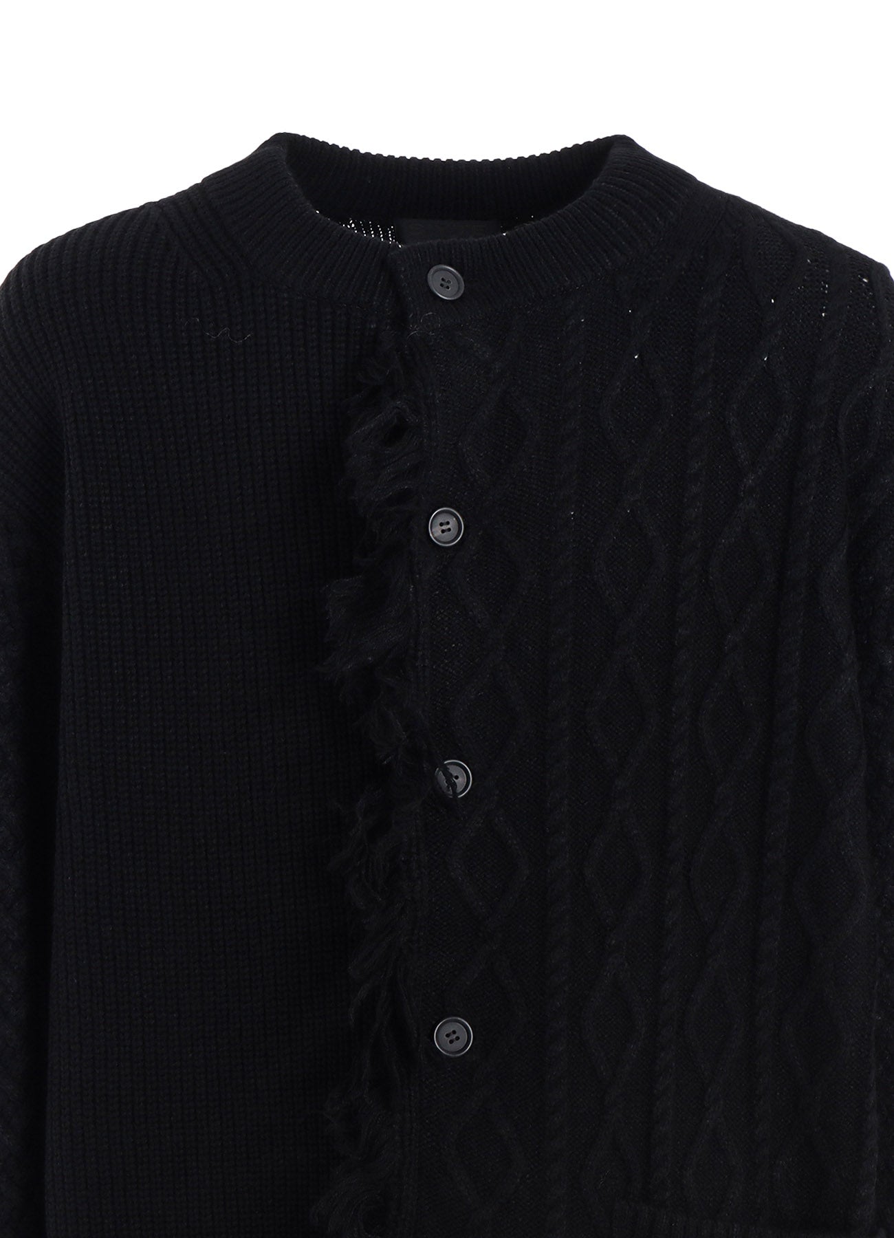 Corpilon Bulky Wool Fringe Cardigan - Cozy Oversized Knit Sweater for Women | Perfect for Fall & Winter Layering, Casual Outfits, and Office Wear