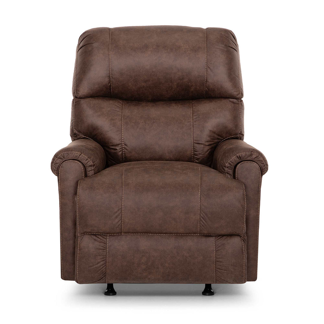 Captain Rocker Recliner Chair - Comfortable Rocking Recliner for Living Room, Nursery & Bedroom - Perfect for Relaxing, Nursing & Reading