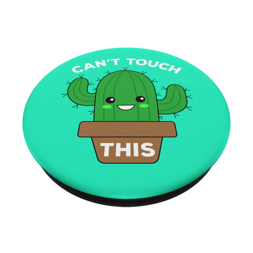 Funny Kawaii Cactus PopSockets Phone Grip & Stand - Cute Phone Accessory for iPhone, Samsung & Tablets - Perfect for Work, Travel & Everyday Use