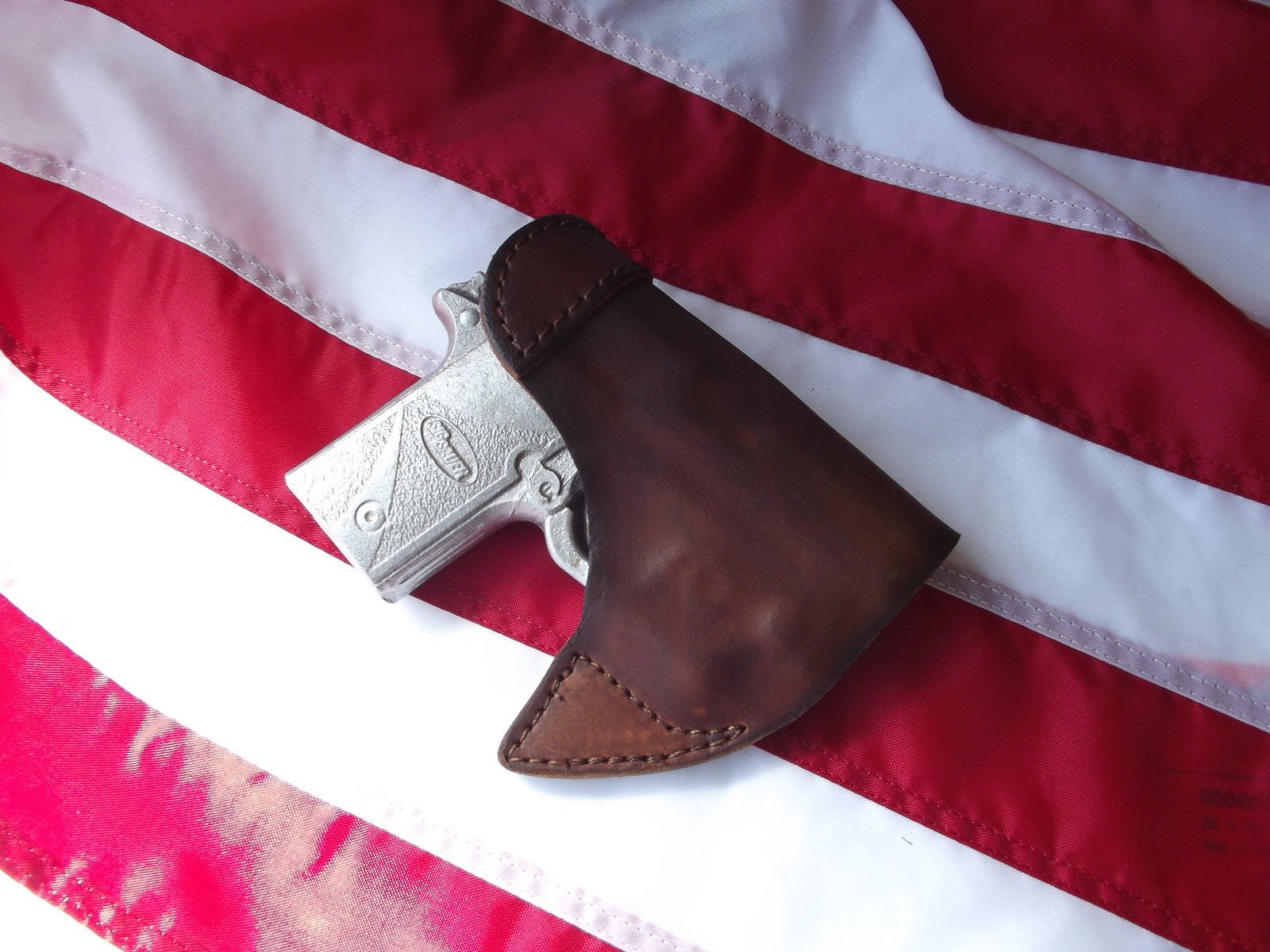 Premium Leather IWB Holster for Kimber Micro 9 with Crimson Trace Laser - Custom Fit Front Pocket Concealed Carry (Not Compatible with Laser Guard Models) | Ideal for Everyday Carry & Concealed Weapon Protection
