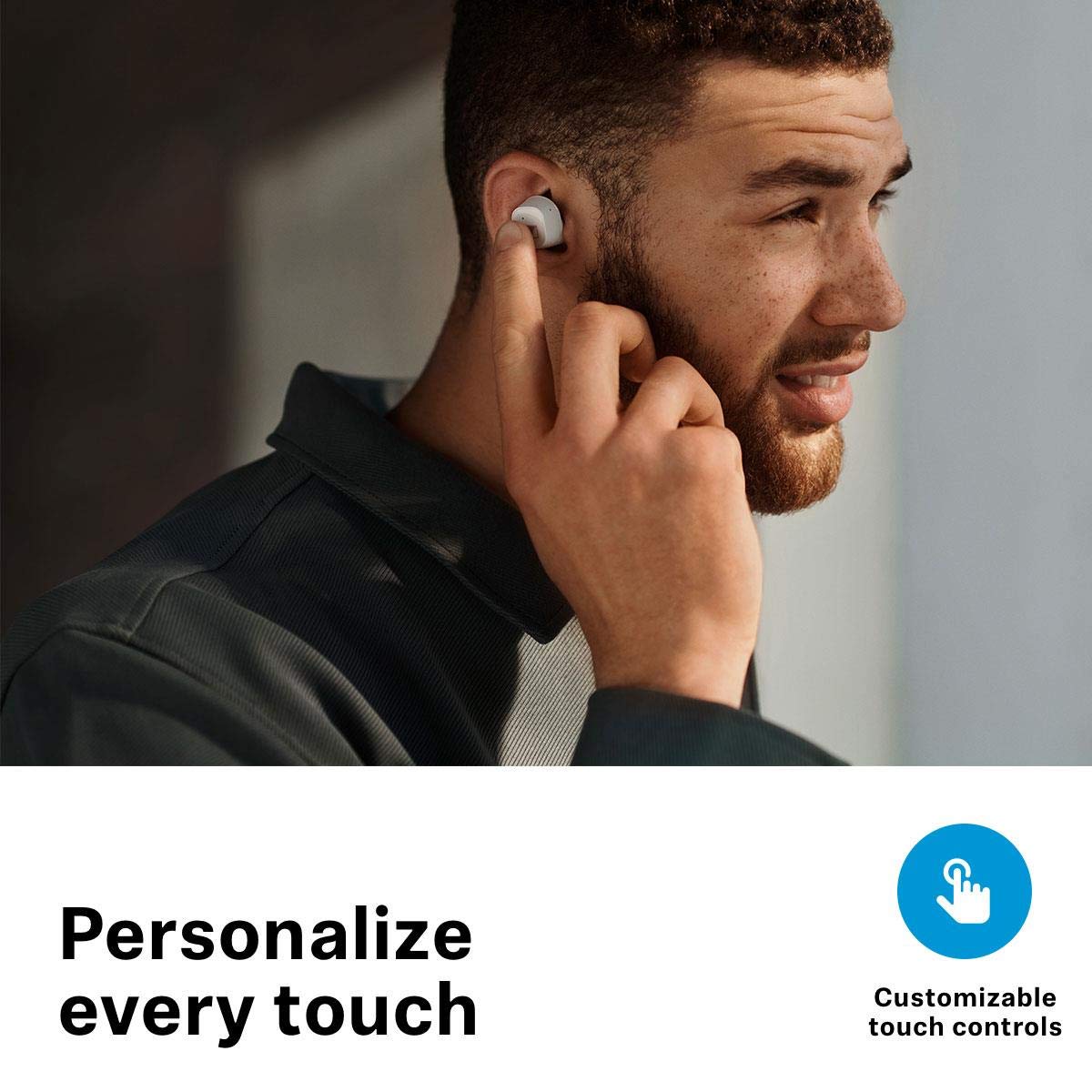 Sennheiser CX 400BT True Wireless Earbuds - Bluetooth 5.1 in-Ear Headphones with ANC for Music, Calls & Gaming - 28H Battery Life, Custom Touch Controls, IPX4 Waterproof - Perfect for Workouts, Commuting & Travel (White)