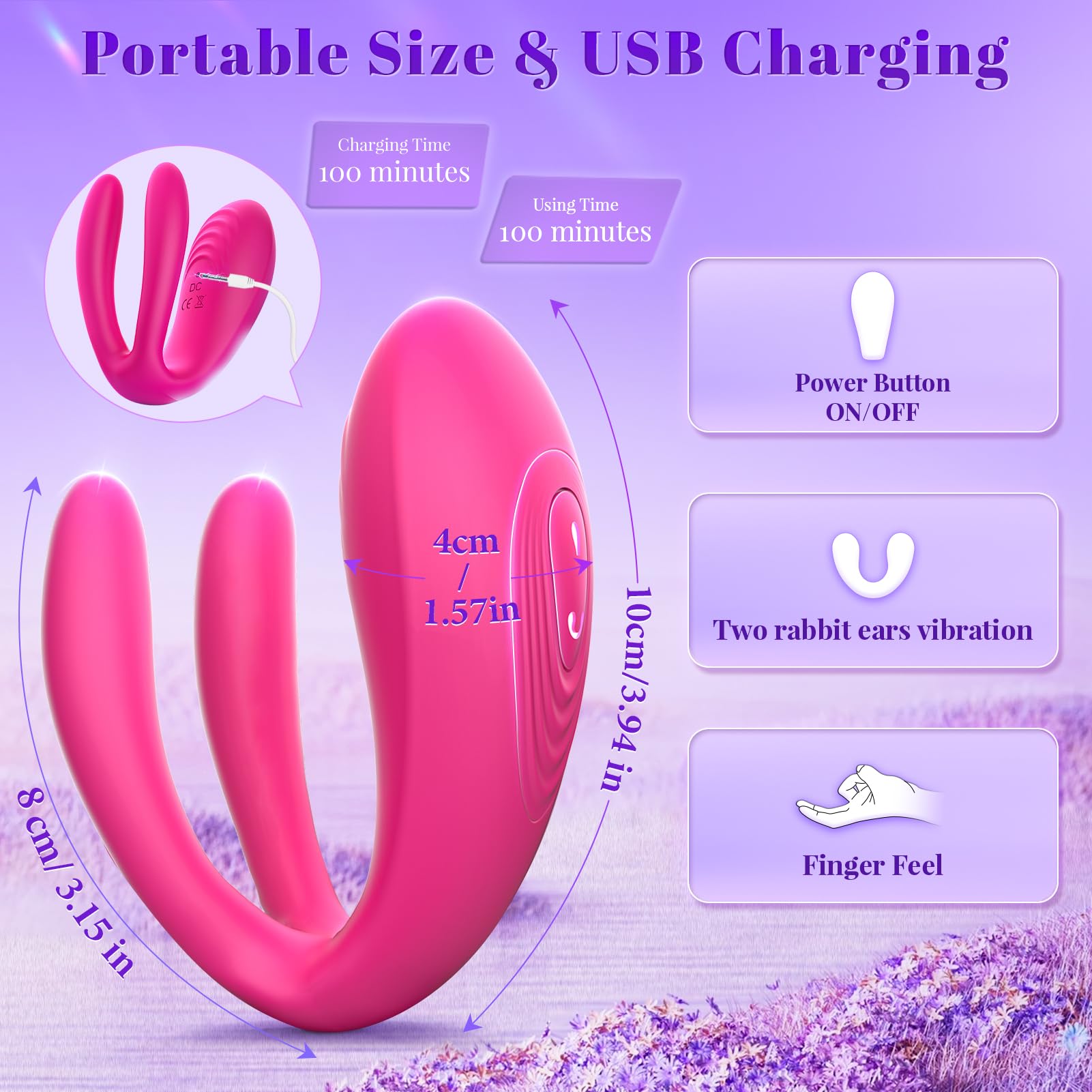 Premium Wearable Remote Control Vibrator for Women & Couples - 10 Powerful Vibration Modes, G-Spot & Clitoral Stimulation, Discreet & Rechargeable Adult Sex Toy - Perfect for Long-Distance Play, Spicing Up Relationships & Solo Pleasure