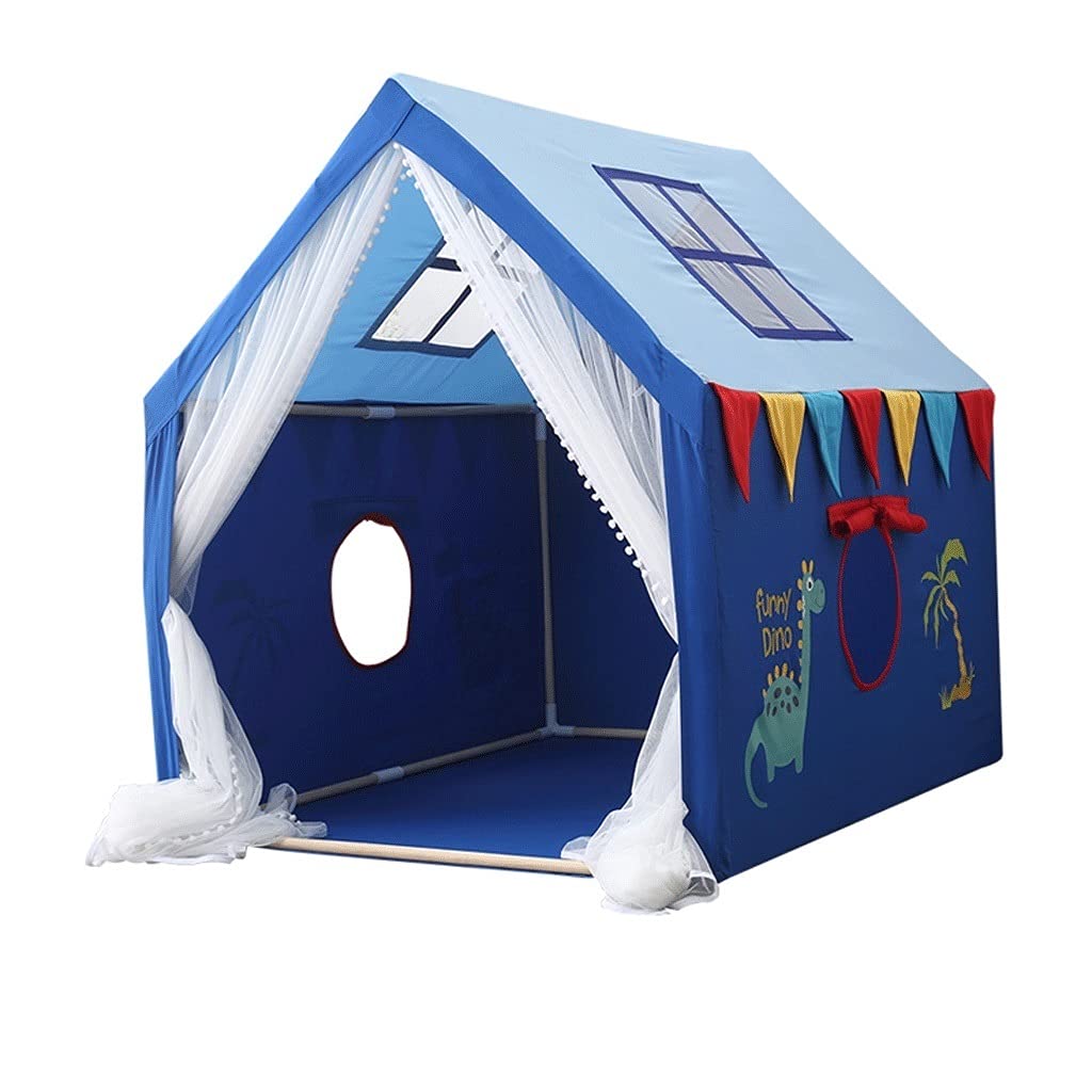 Space-Themed Play Tent for Kids - Imaginative Indoor & Outdoor Playhouse for Boys & Girls Ages 2+ (Blue) - Perfect for Bedroom Playtime, Backyard Adventures & Birthday Gifts