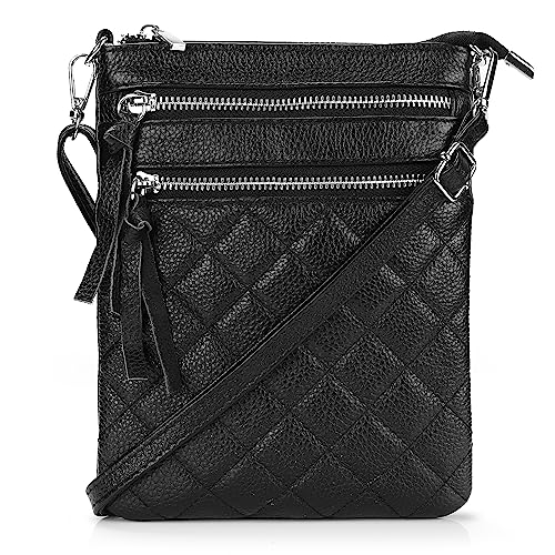 Diamond Quilted Black