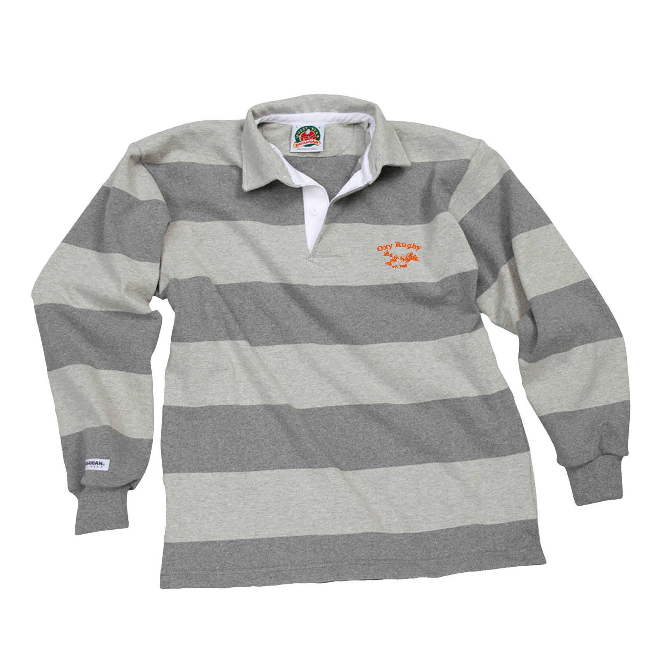 Oxy Rugby 4 Inch Stripe Jersey - Breathable Performance Rugby Shirt for Men & Women - Perfect for Rugby Matches, Training & Casual Sports Wear