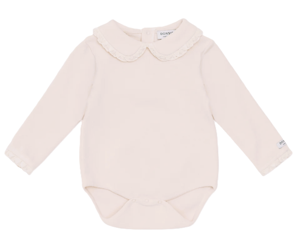 Donsje Organic Cotton Bodysuit for Babies 3M to 30M - Soft & Comfortable One-Piece Outfit for Newborns, Infants & Toddlers - Perfect for Playtime, Daycare & Family Outings