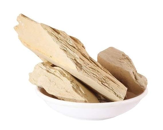 Vegonee 100% Natural Multani Mitti Stone Form Healing Clay for Face & Hair | All Skin Types | 400g | Deep Cleansing, Acne Treatment & Hair Care | Perfect for Spa, DIY Beauty & Ayurvedic Skincare