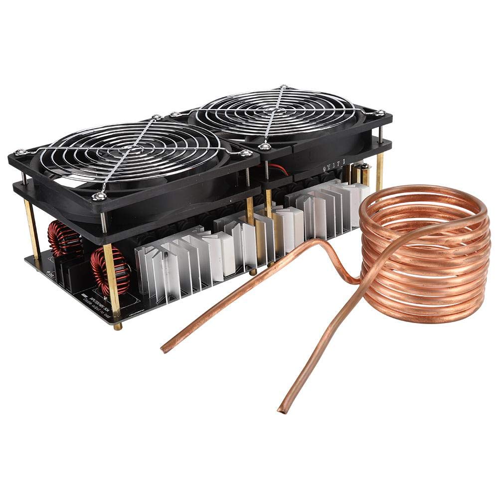 PUSOKEI 2500W High Frequency Induction Heating Board - ZVS 12V-48V Induction PCB Heating Module for DIY Electronics, Metal Heating, Jewelry Making & Flyback Driver Heater Machine - Perfect for Metalworking, Soldering & Home DIY Projects