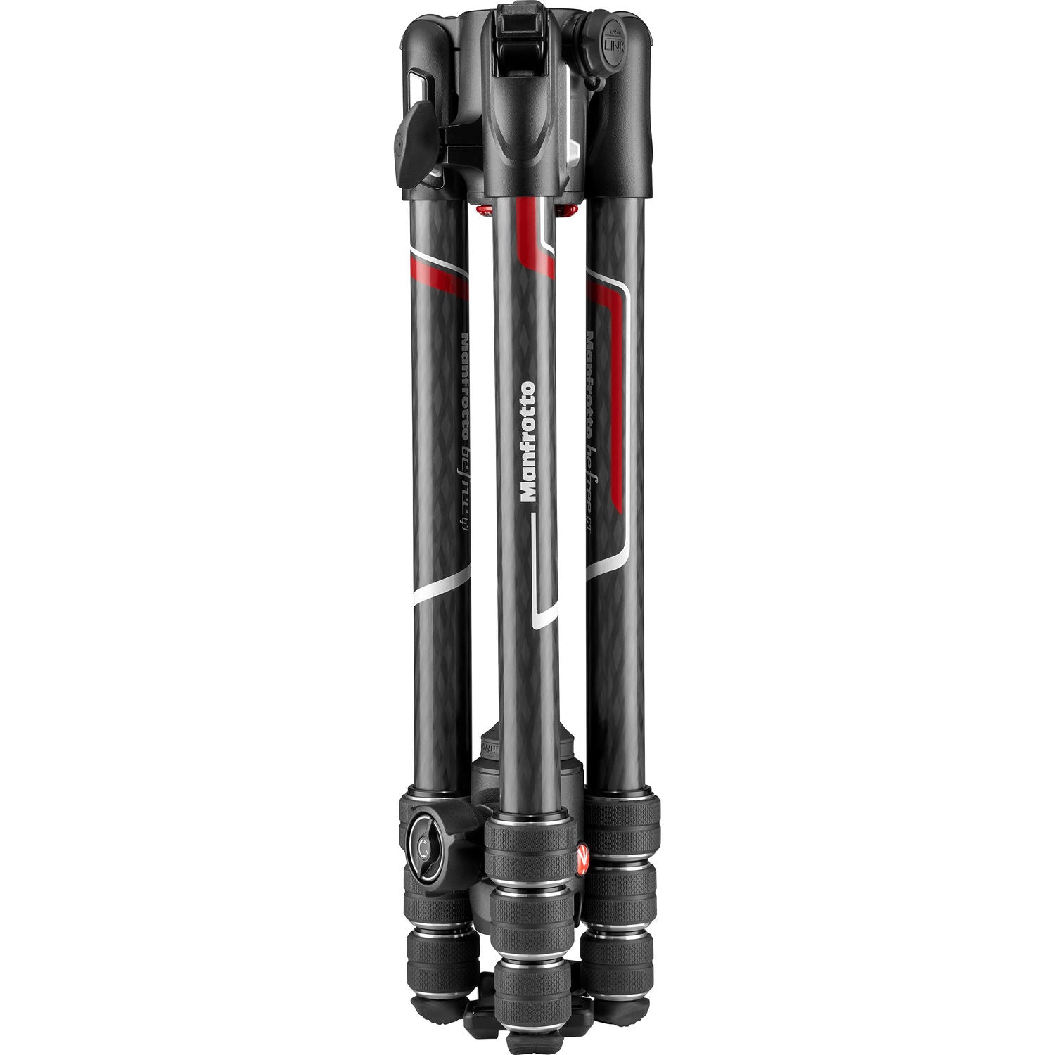 Manfrotto Befree GT XPRO Carbon Fiber Travel Tripod with 496 Center Ball Head - Lightweight Professional Camera Tripod for Travel Photography, Vlogging & Outdoor Shooting