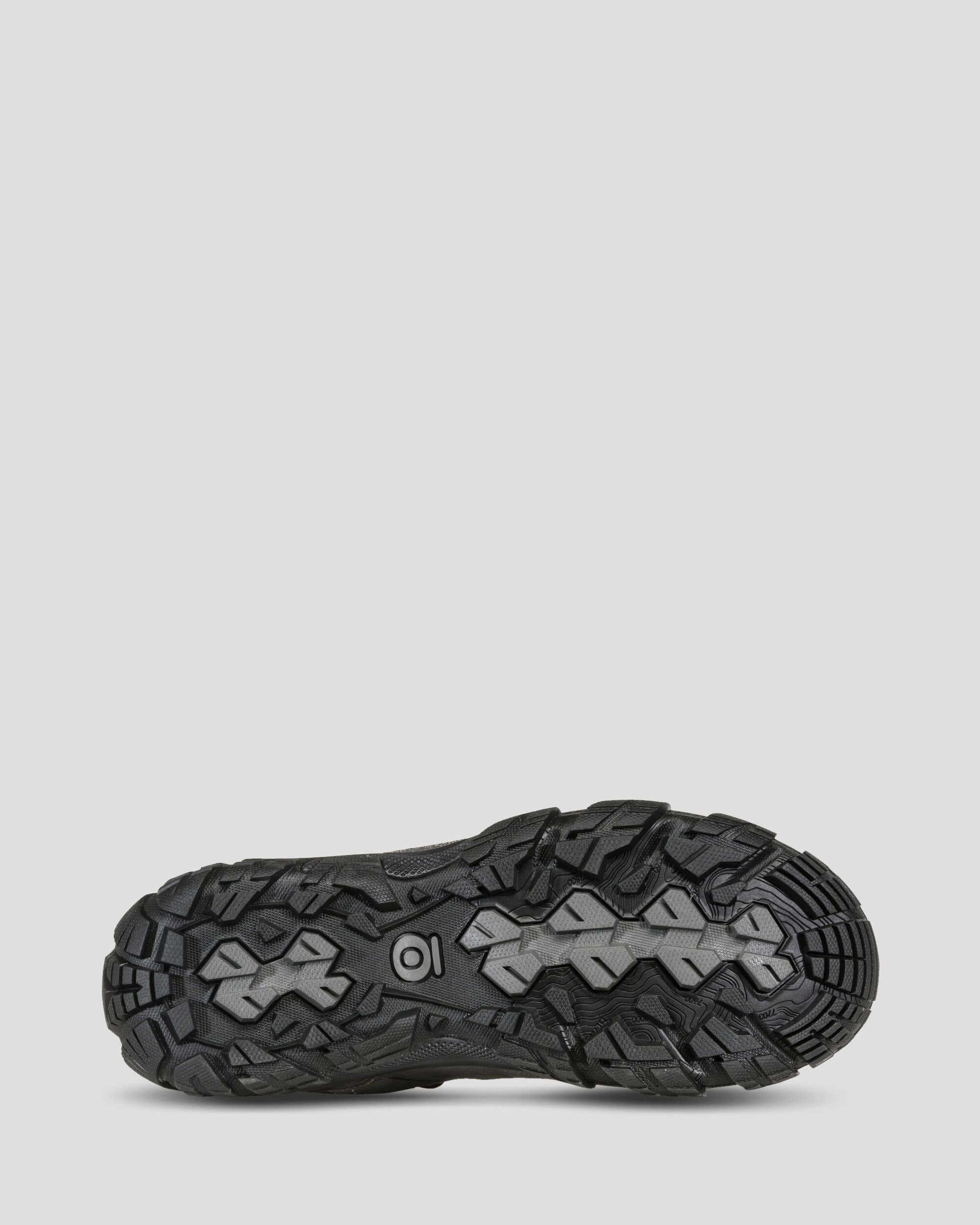 Oboz Sawtooth X Mid Waterproof Hiking Boots for Women - Wide Width Charcoal - Perfect for Outdoor Adventures & Trail Hiking
