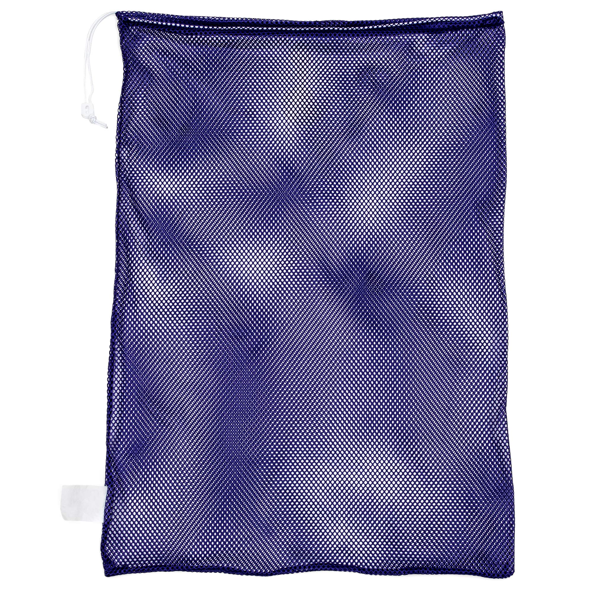 **Champion Sports Mesh Equipment Bag - Durable Nylon Drawstring Gym Bag with Lock & ID Tag for Basketball, Soccer, Swimming Gear, Laundry & Toys - Breathable Multipurpose Storage Sack for Sports, Travel & Gym**