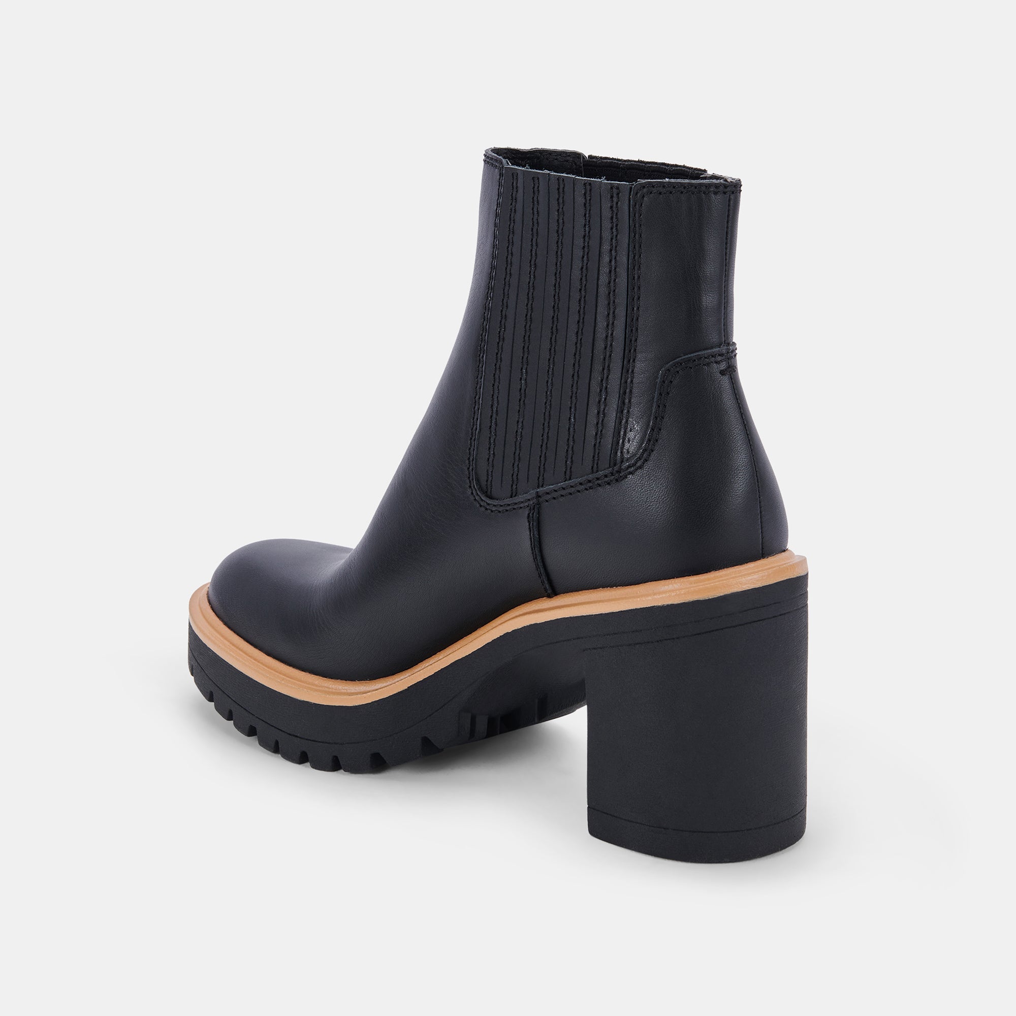 Caster H2O Booties Onyx Leather Water Shoes for Men & Women - Lightweight, Quick-Dry, Non-Slip Aqua Socks for Beach, Pool, Yoga, and Water Sports