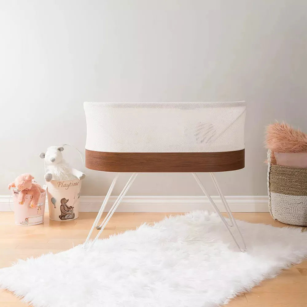 SNOO Smart Sleeper Baby Bassinet - Automatic Soothing & Sleep Aid with White Noise & Motion for Newborns | Perfect for Nursery, Bedroom & Travel | Safe Sleep Solution for 0-6 Months Infants