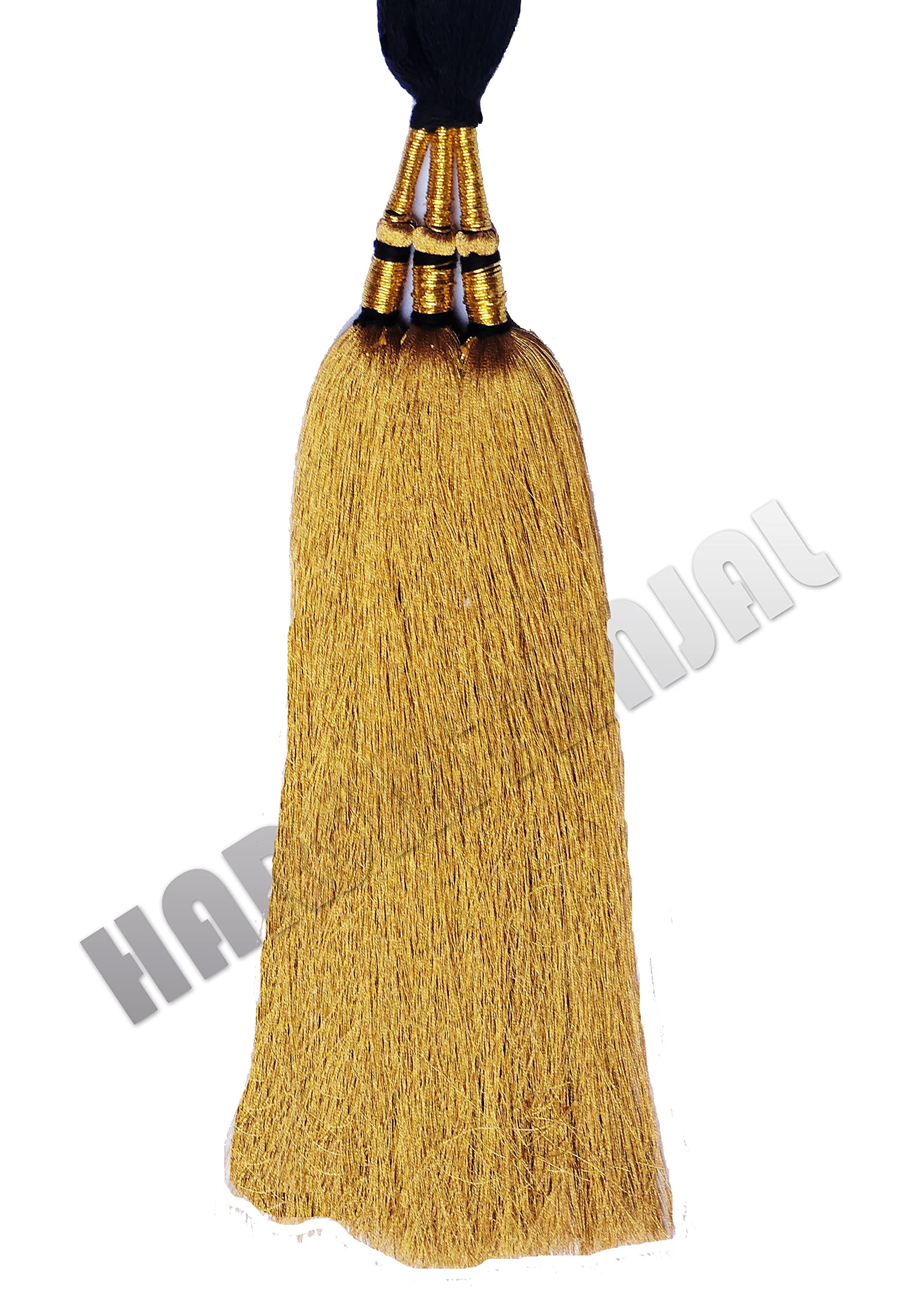 Punjabi Paranda Parandi Choti Braid Tassel Hair Accessories for Women & Girls – Traditional Indian Hair Jewelry for Weddings, Parties & Festivals | HGS2218G