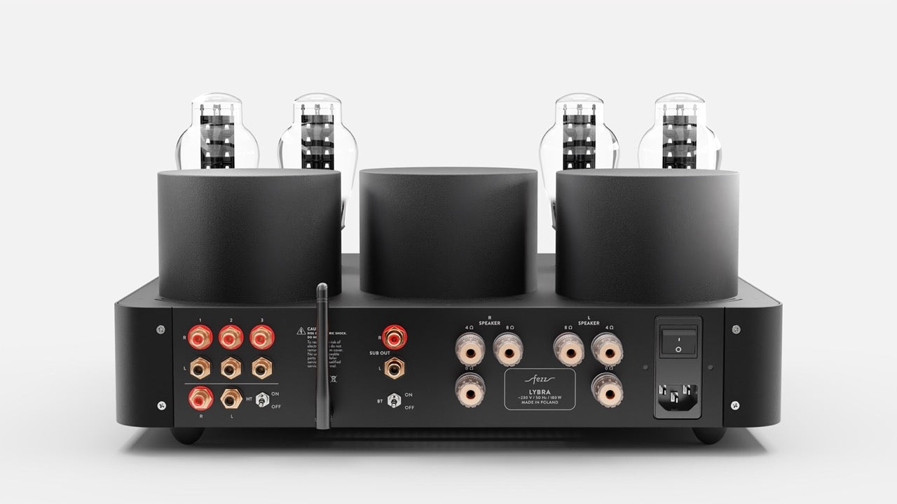 Fezz Audio Lybra 300B Tube Integrated Amplifier - High-End Vacuum Tube Amp for Audiophiles | Perfect for Home Theater & Music Listening Rooms