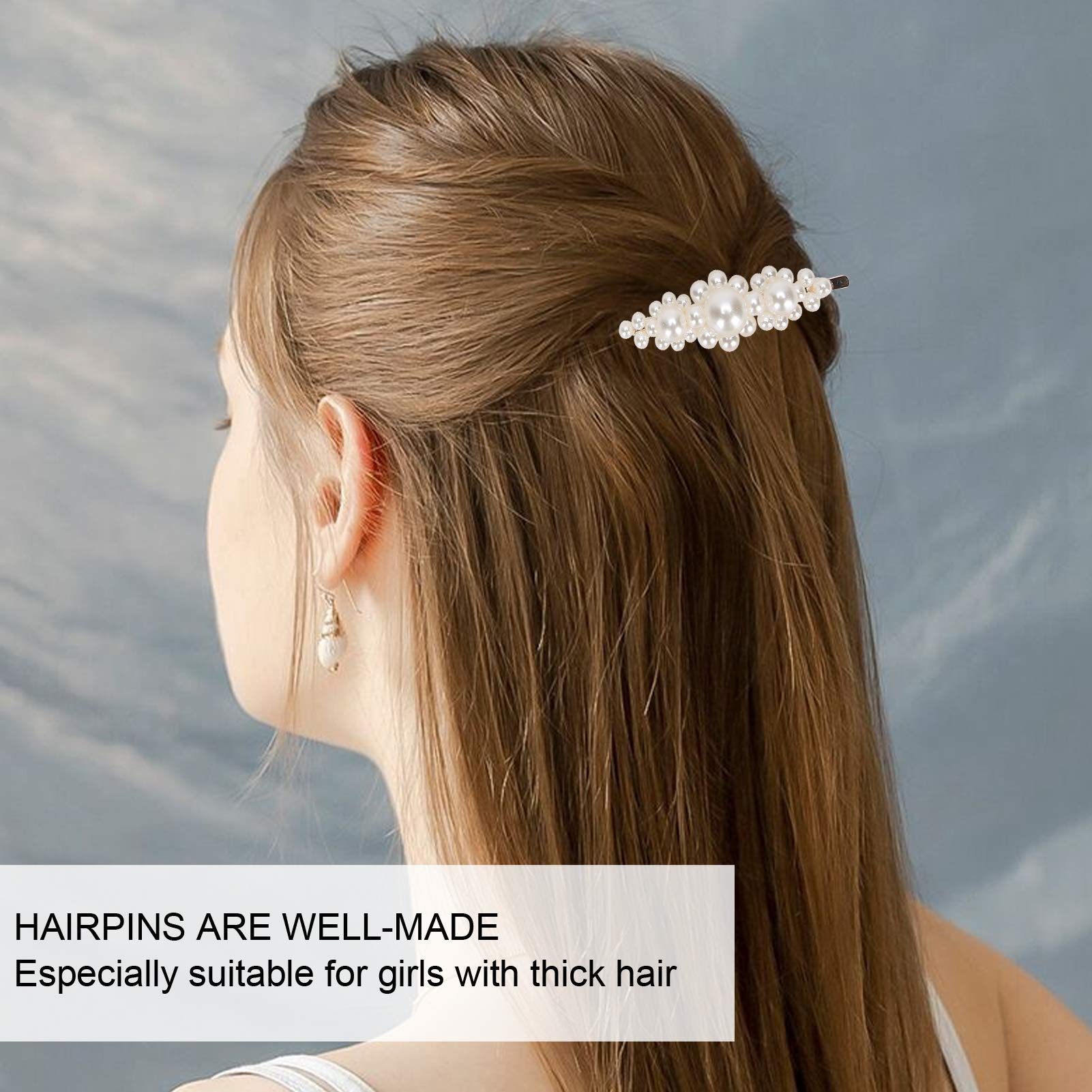 9Pcs Durable Hair Clips for Women & Girls - Hair Barrettes Gift Set for Daily Styling